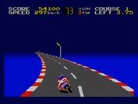 une photo d'Ã©cran de Hang On sur Sega Master System
